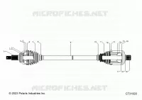 ANTRIEB, FRONT HALFSHAFT
