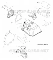 MOTOR, LUFTEINLASS