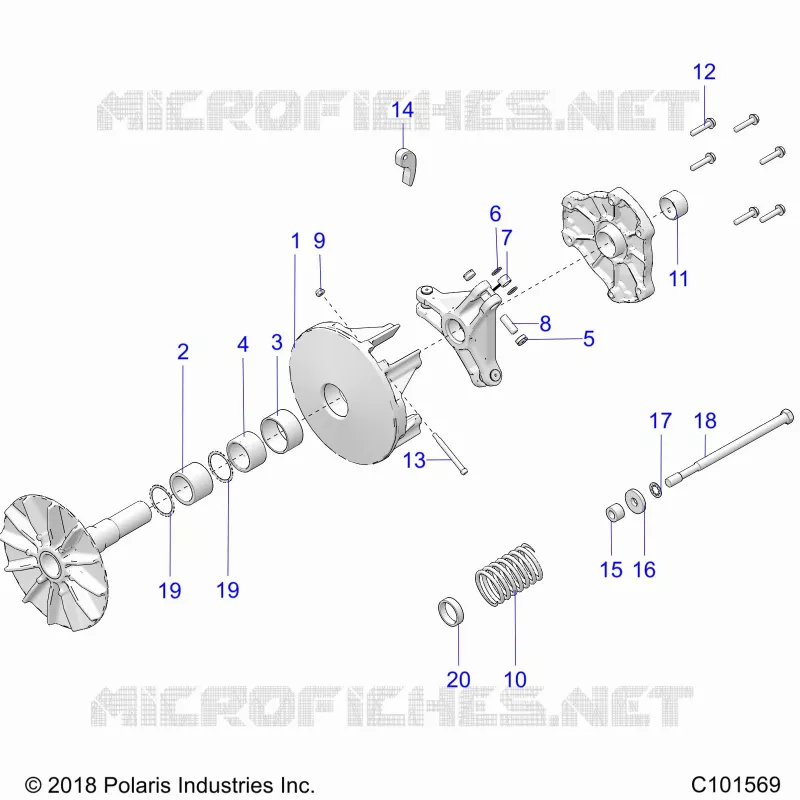ANTRIEB, PRIMARY CLUTCH