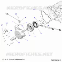 ENGINE, STATOR AND FLYRAD