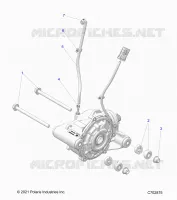 ANTRIEB, FRONT GEARCASE MOUNTING