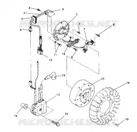 MAGNETO ASSEMBLY LITE GT / 0933133 (4923232323036A)