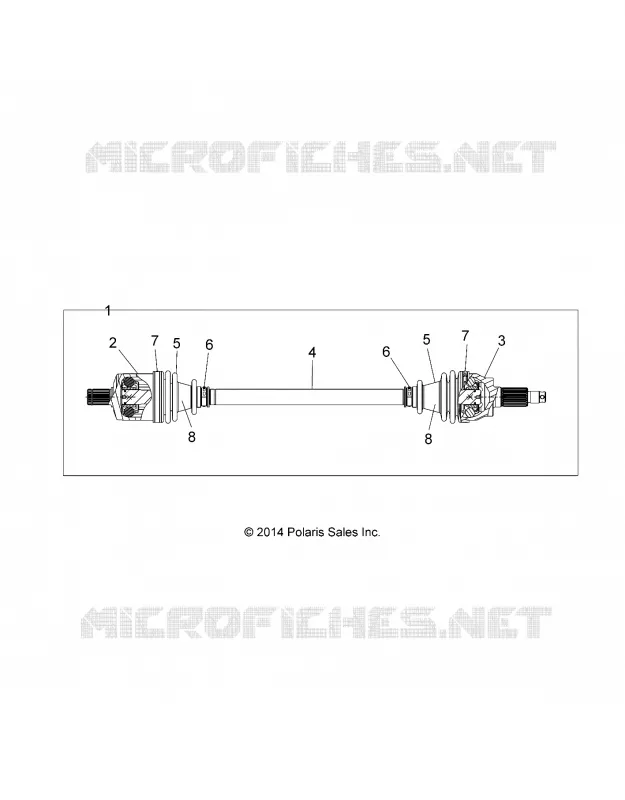 ANTRIEB, FRONT HALF SHAFT