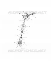 ANTRIEB, FRONT GETRIEBEGEHÄUSE INTERNALS