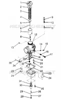 VERGASER Storm 0950782, Storm SKS 0950582,  Euro Storm E950782, (4929012901C014)