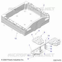 KAROSSERIE HINTEN RACK AND BOX SIDE RAILS