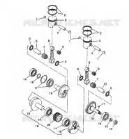 KOLBEN   KURBELWELLE TRAIL RMK 0980961 (4942214221C006)