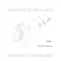 VORDERBREMSE CALIPER MOUNTING