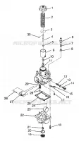 VERGASER SPORTSMAN 400L W97AC38C (4939673967D005)