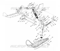 FRONT SUSPENSION AND SKI TRAIL (4916831683009A)