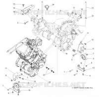 MOTOR, Getriebelagerung
