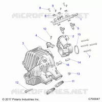 ENGINE, LUFTEINLASS MANIFOLD