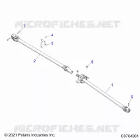 ANTRIEB, PROP SHAFT, FRONT
