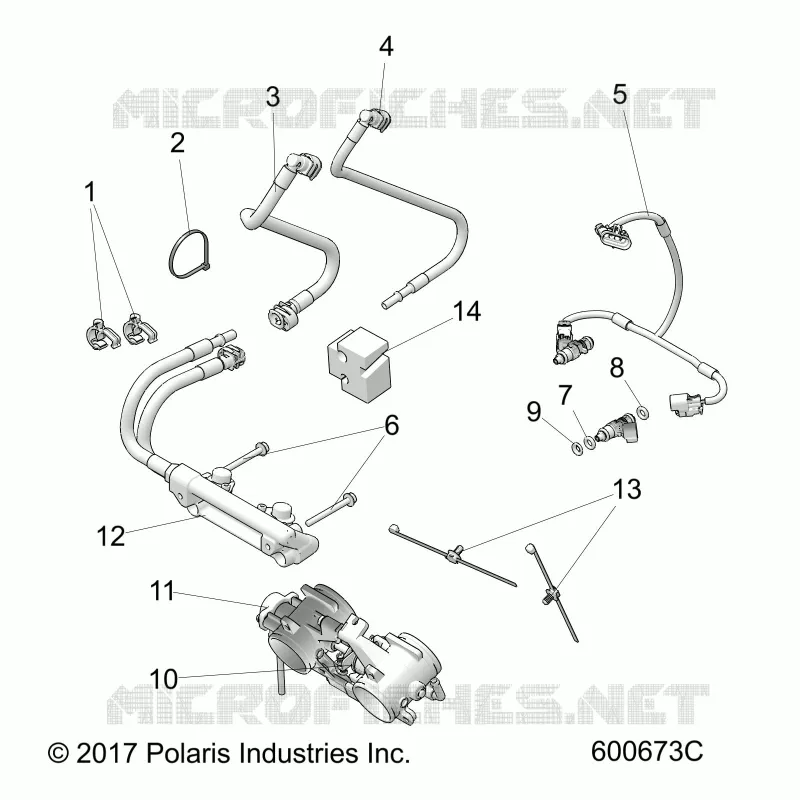 FUEL SYSTEM, RAIL, LINES AND DROSSELN BODY