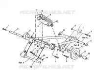 FRONT Drehmomentarm TRAIL DELUXE E940262 (49273827380020)