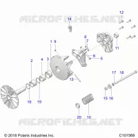 ANTRIEB, PRIMARY CLUTCH