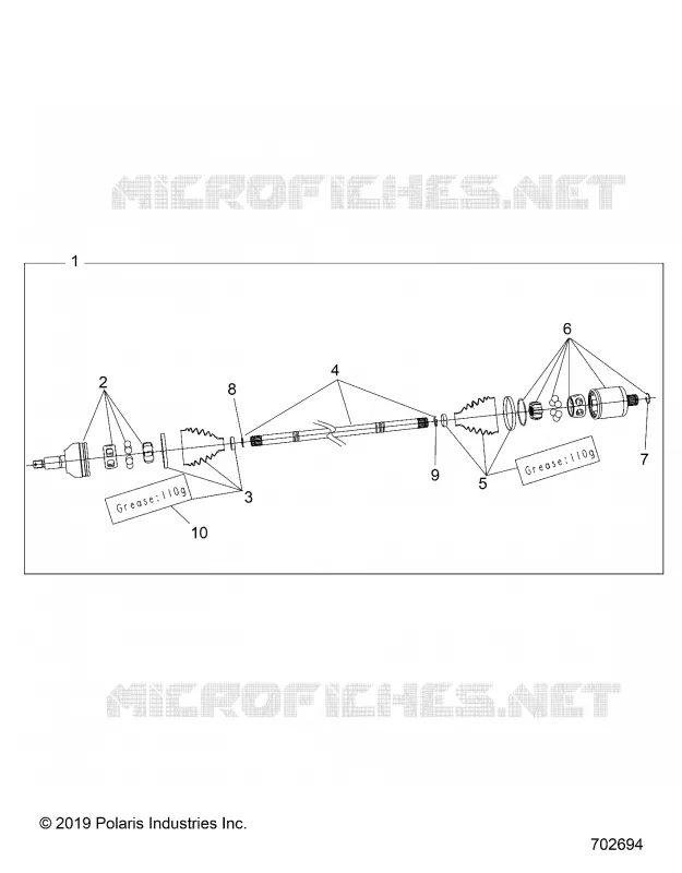 ANTRIEB, HALF SHAFT, FRONT