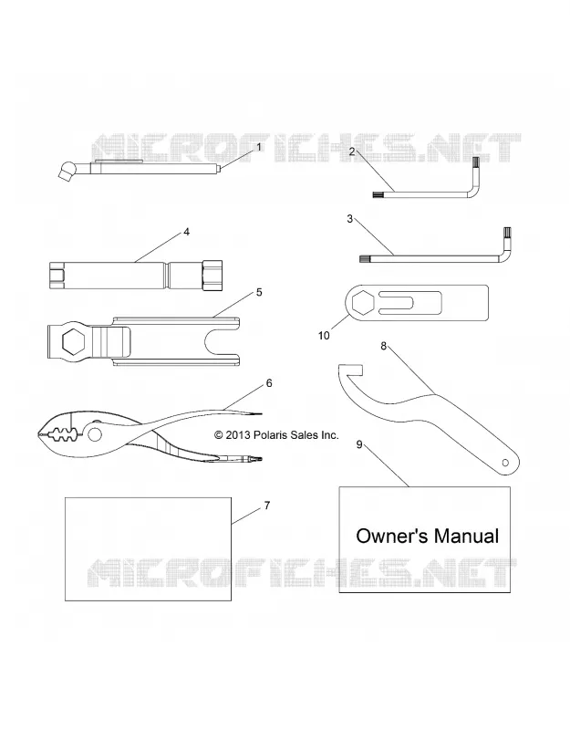 REFERENCES, TOOL KIT AND BEDIENUNGSANLEITUNG