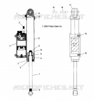 SCHOCK AND RESERVOIR (REAR TRACK)(EDGE)