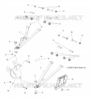 FRONT SUSPENSION A-ARMS