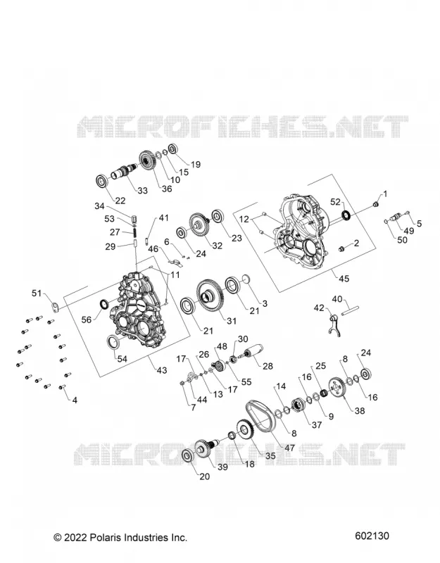 ANTRIEB, GEARCASE INTERNALS