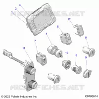 ELEKTRIC, DASH INSTRUMENTS