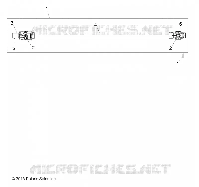 DRIVE TRAIN, FRONT KARDANWELLE