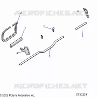 INSTRUMENTENTAFEL, FOAM AND SEALS