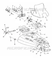 HAUBE ASSEMBLY 500 EFI / 0930674 and  500 EFI SKS / 0930574 (4922962296005A)