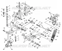 HINTERRADAUFHÄNGUNG  XPLORER 500 W97CD50A (4941354135C005)