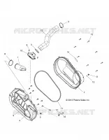 ANTRIEB, CLUTCH COVER AND DUCTING