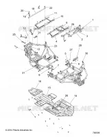 CHASSIS, MAIN FRAME AND SKID PLATE