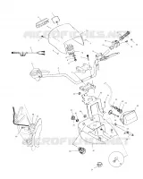 LENKER   SCHEINWERFER POD