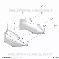 BODY, AUSPUFF COVER SHIELD