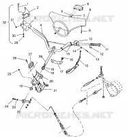Lenkung SLX 780 B954287 (4933953395A013)