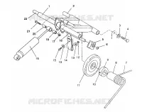 HINTER Drehmomentarm 500 EFI / 0930674 and  500 EFI SKS / 0930574 (4922962296022A)