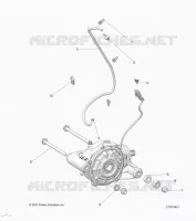 ANTRIEB, FRONT GEARCASE MOUNTING