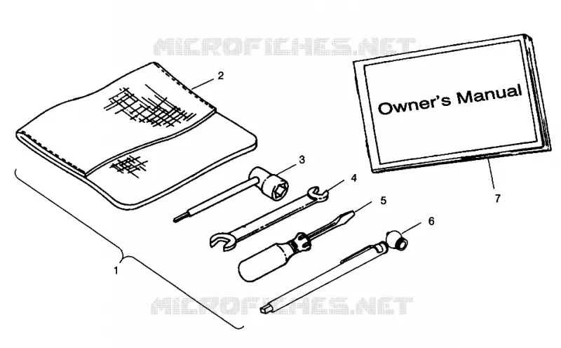 TOOL KIT XPLORER 300 W98CC28C (4945264526C001)