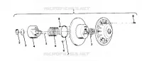 angetriebene Kupplungs WideTrak (4921302130028A)