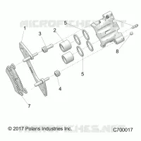 VORDERBREMSE CALIPER