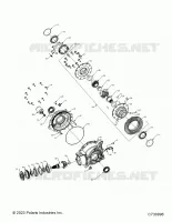 ANTRIEB, REAR GEARCASE INTERNALS