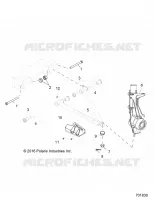 SUSPENSION, A-ARM AND STREBE MOUNTING