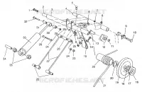 HINTER Drehmomentarm 600 XCR 0961676 and EUROPEAN 600 XCR E961676 (4932123212B012)