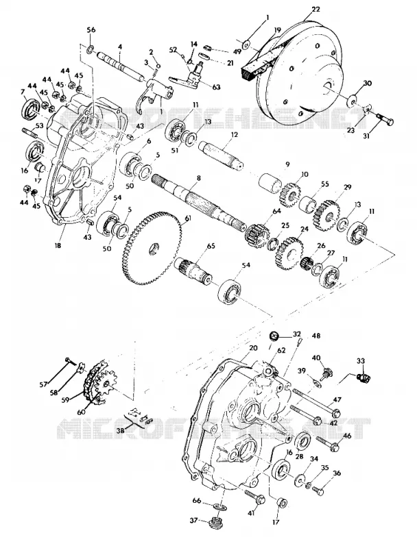 GETRIEBEGEHÄUSE ASSEMBLY  TRAIL BLAZER (4919761976025A)