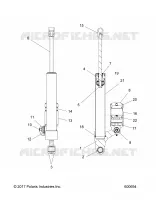 SUSPENSION, SHOCK, REAR TRACK (ADVENTURE, XC)