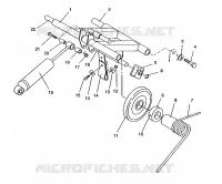 HINTER Drehmomentarm RXL/0930768 and RXL SKS/0930568 (4922992299022A)