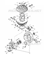 CRANKCASE AND ZYLINDER 6X6 300 W948730 (4926792679D003)