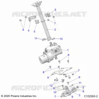 STEERING, LENKSÃ¤ULE ASM.
