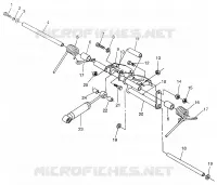 HINTER Drehmomentarm WIDETRAK GT 0972061 and EUROPEAN WIDETRAK GT E972061 (4938173817B008)