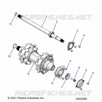 DRIVE TRAIN, JACKSHAFT AND ANTRIEBSWELLE